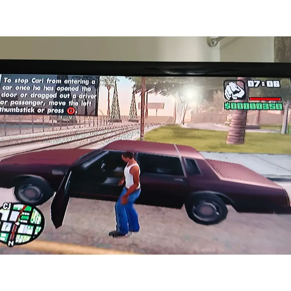 GTA San Andreas 2nd Edition Xbox Case + Disc